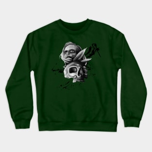 Undead green Crewneck Sweatshirt